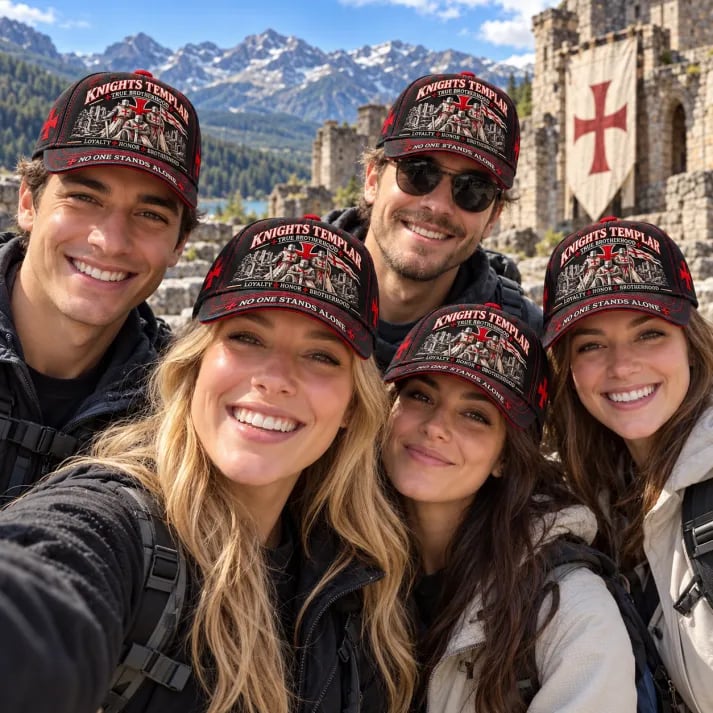 ⚔️ Knights Templar True Brotherhood Cap