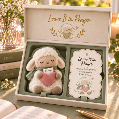⏳ Last Day 49% OFF – ✝️👼Faith-Inspired Felt Keepsake Gift Set | 6 Meaningful Designs with Matching Message Card & Gift Box 🎁