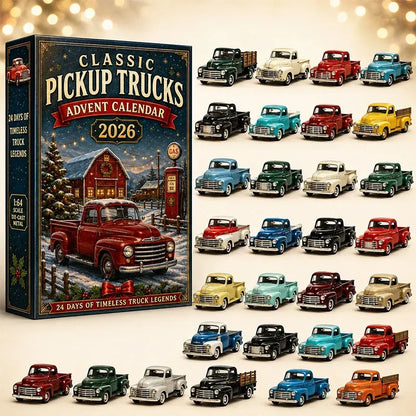 💯🚜🚗🎄 2026 Vehicle Advent Calendar Collection – 24 Days of Classic Machines, Trucks & Military Legends 🎁✨