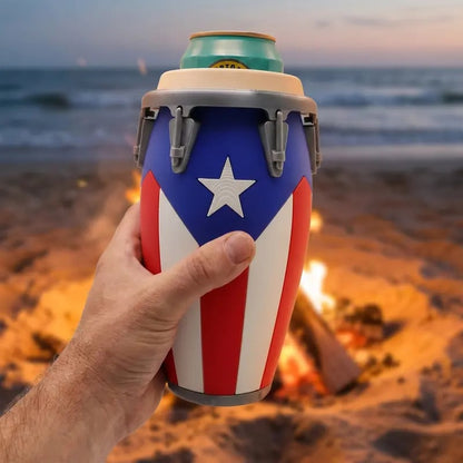 Conga Style Can Holder, 3D Printed 12oz Can Stand