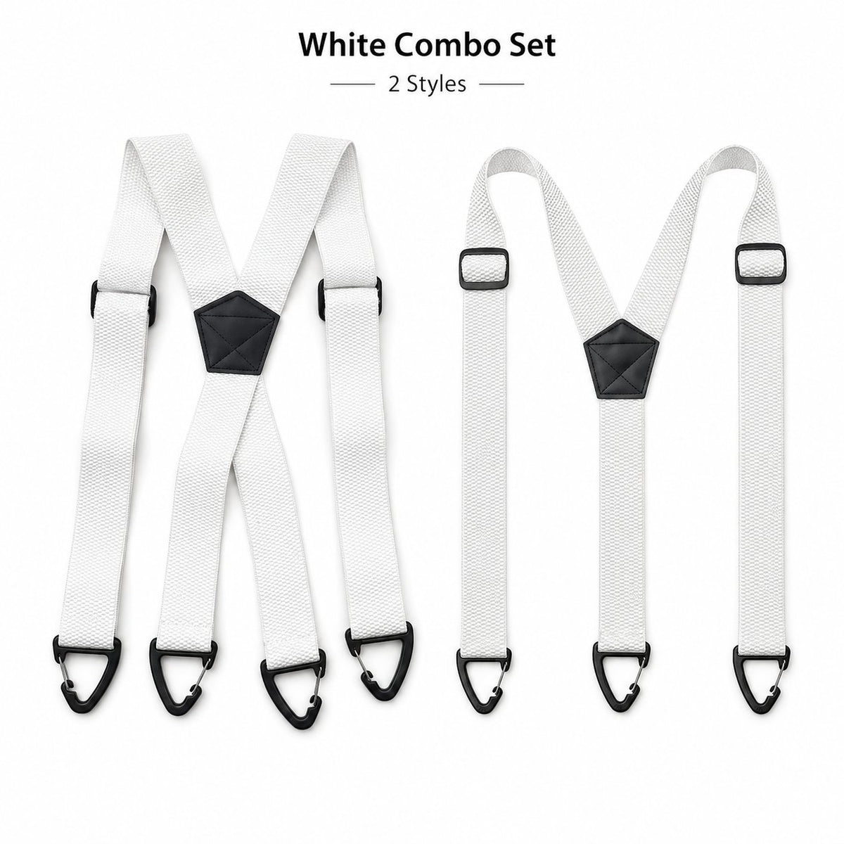⏰Men's X-Back Suspenders with Hook Clips