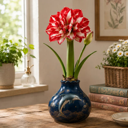 🔥 No Soil! No Water! Just Blooms! 🌺 Watch These Waxed Amaryllis Bulbs Come to Life!