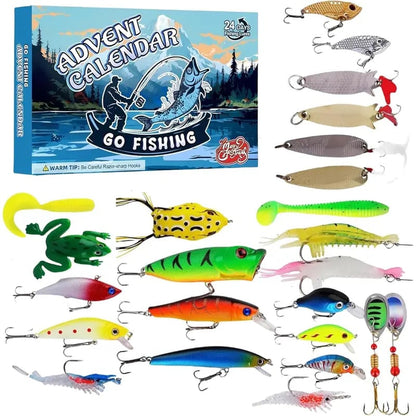 🎣🎄 2026 Angler’s Advent Calendar – 24 Days of Fishing Lure Surprises