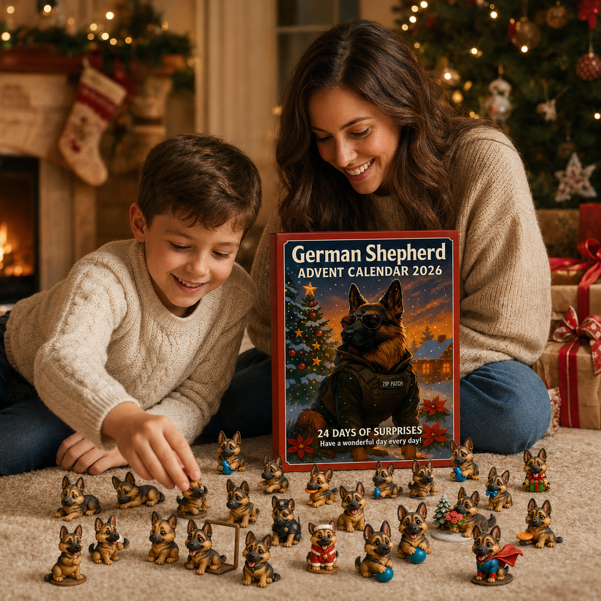 Sharing the 2026 German Shepherd Advent Calendar during Christmas
