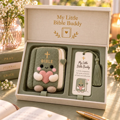 ⏳ Last Day 49% OFF – ✝️👼Faith-Inspired Felt Keepsake Gift Set | 6 Meaningful Designs with Matching Message Card & Gift Box 🎁
