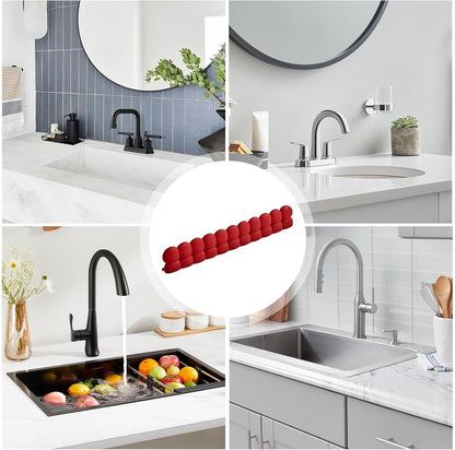 Splash Guard for Kitchen Sink Silicone Protector for Kitchen Countertop