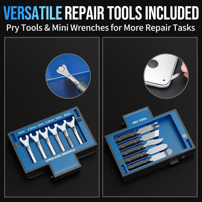 55 in 1 Magnetic Screwdriver Set, Cube Tool Kit