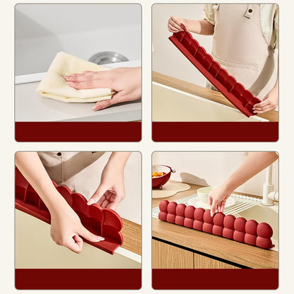 Splash Guard for Kitchen Sink Silicone Protector for Kitchen Countertop