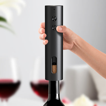 Rechargeable Electric Wine Opener – One-Touch Automatic Corkscrew