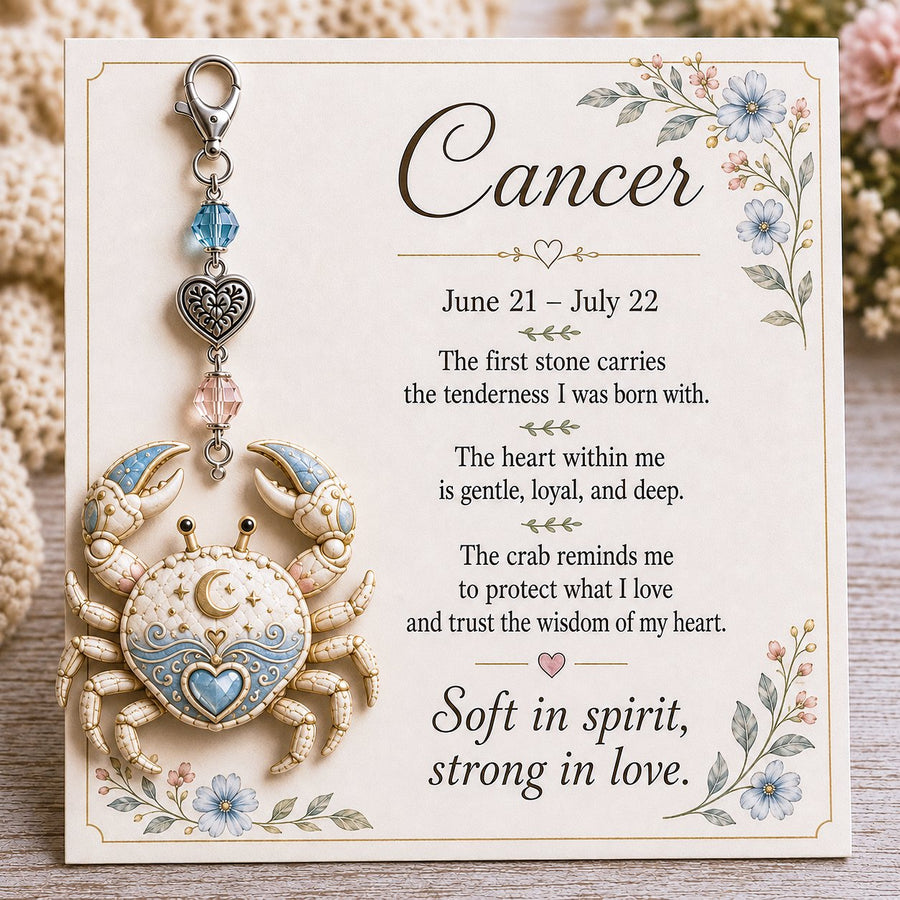Cancer zodiac keepsake