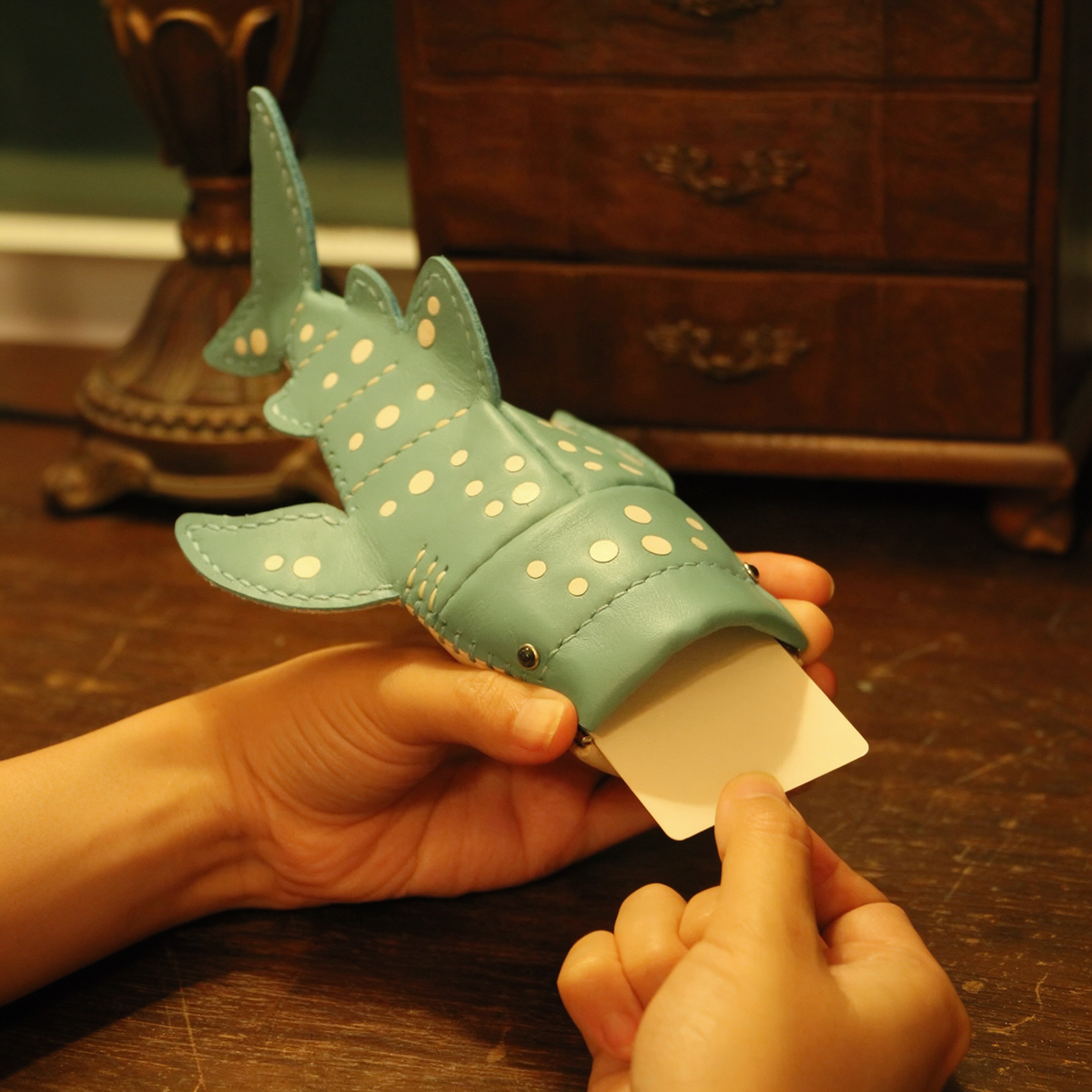 Whale Shark Key Pouch & Card Holder