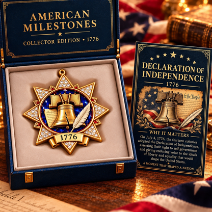 🦅A Nation in Twelve Moments Christmas Commemorative Ornament