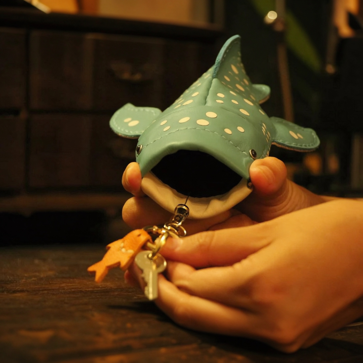 Whale Shark Key Pouch & Card Holder
