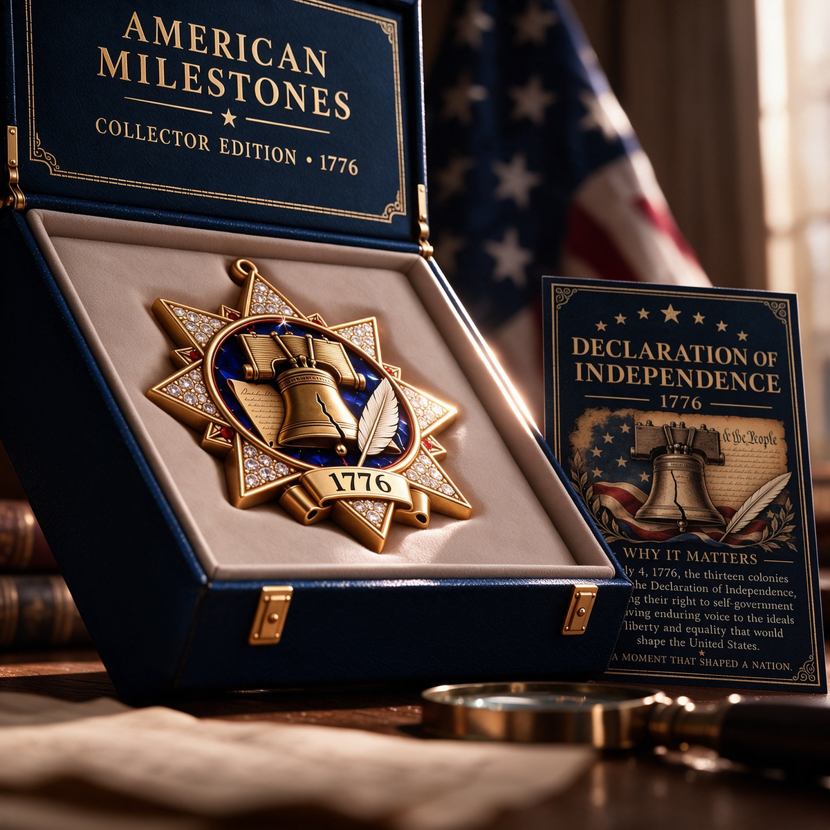 🦅A Nation in Twelve Moments Christmas Commemorative Ornament
