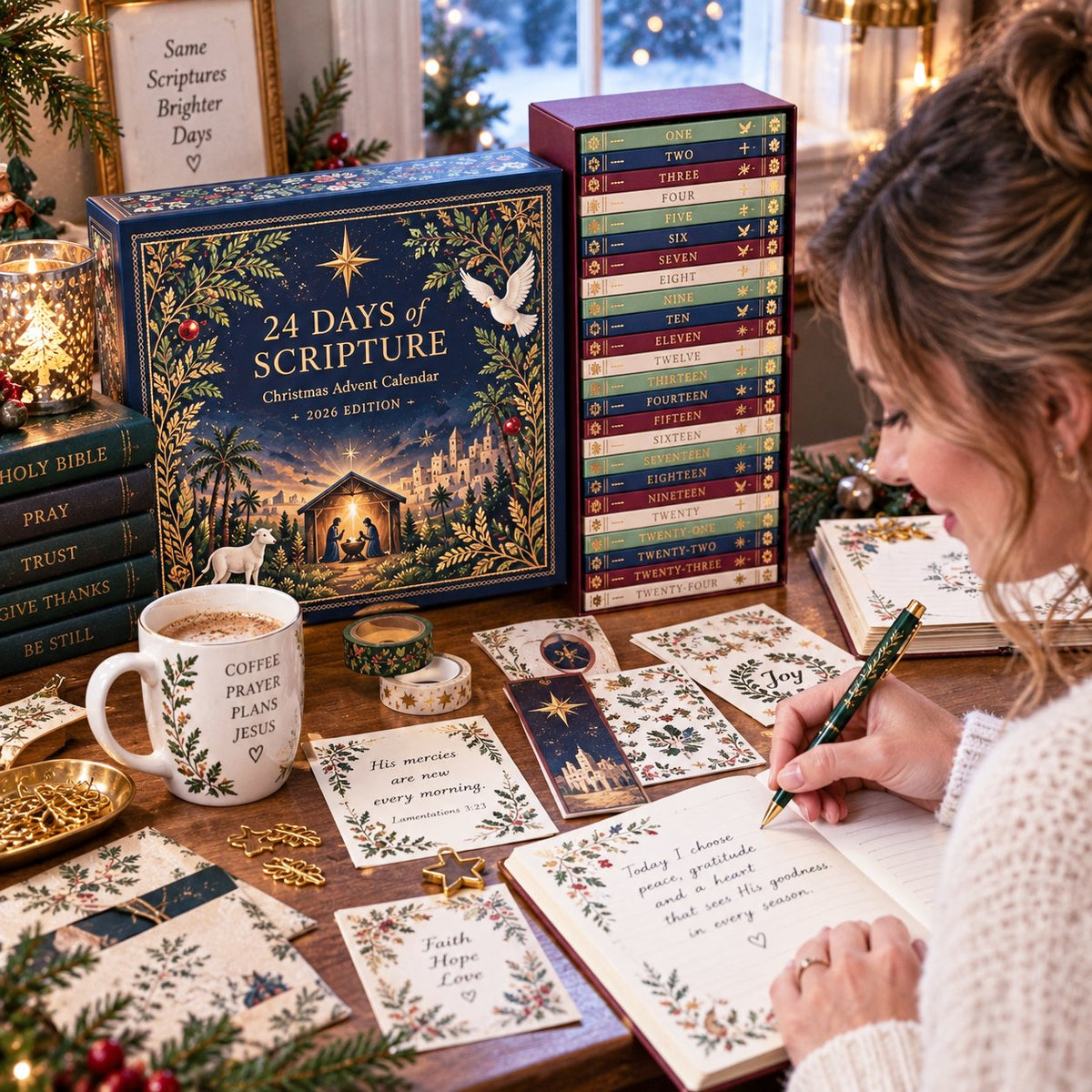 💥LAST DAY 50% OFF – 📖 24 Days of Scripture Advent Calendar 2026