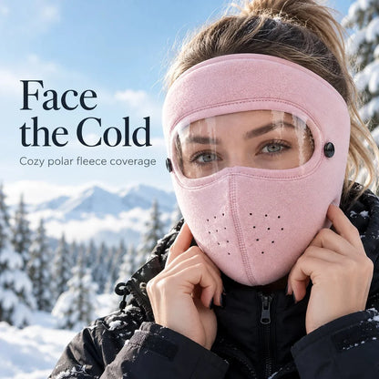 ❄️Winter Thermal Balaclava – Removable Face Shield