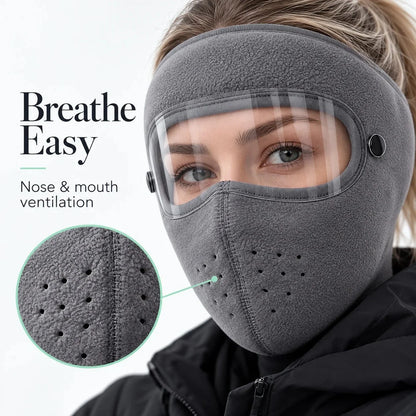 ❄️Winter Thermal Balaclava – Removable Face Shield