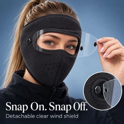 ❄️Winter Thermal Balaclava – Removable Face Shield