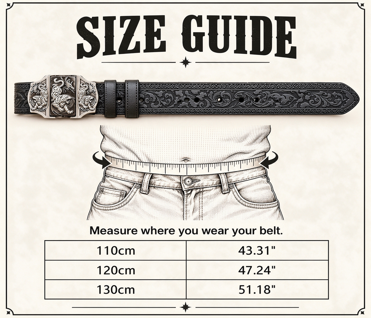 🐯TIGER LIGHTER BELT