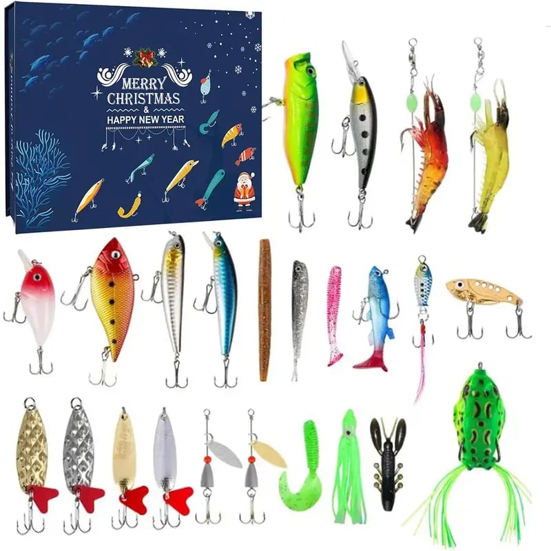 🎣🎄 2026 Angler’s Advent Calendar – 24 Days of Fishing Lure Surprises