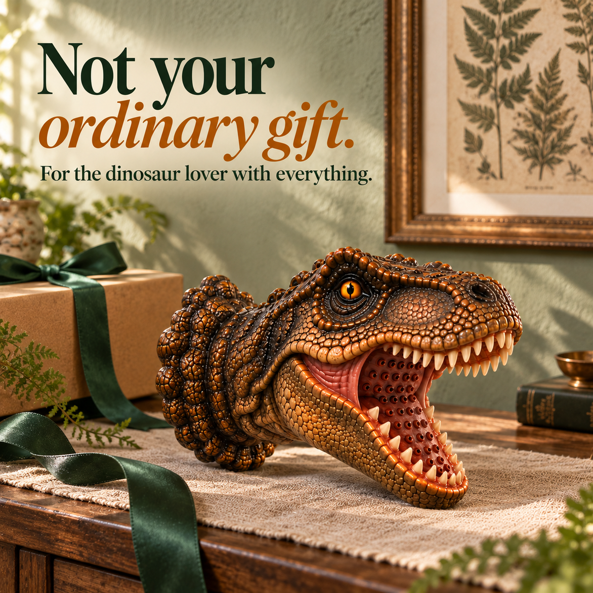 🦖🚿Prehistoric Splash – T-Rex Shower Head