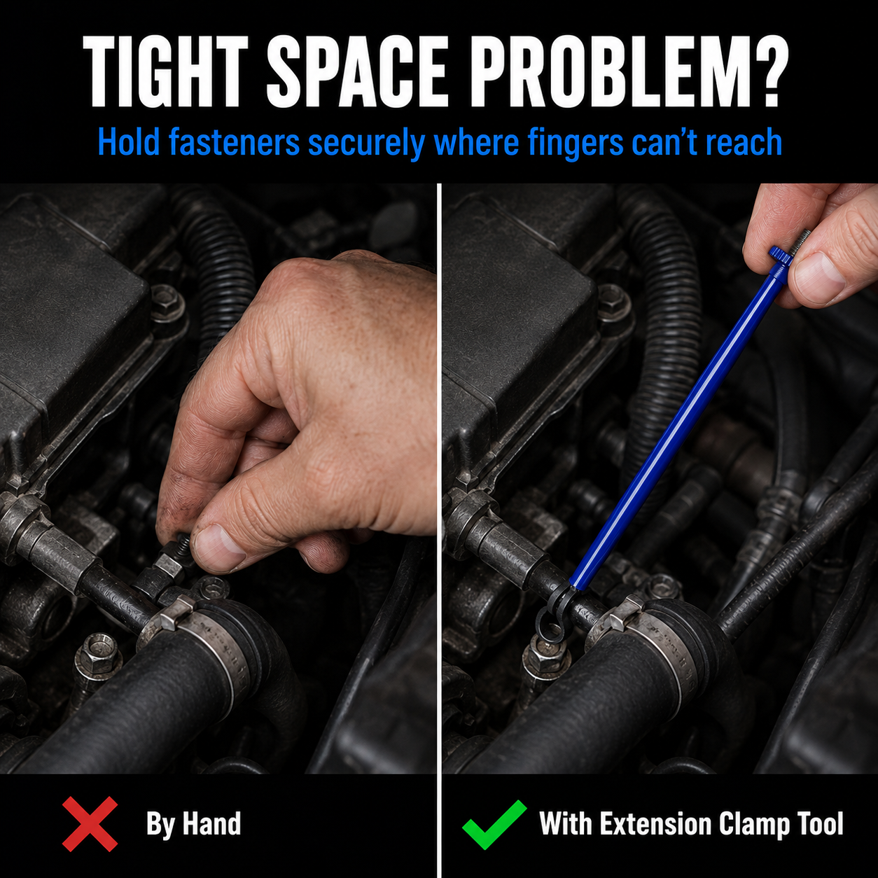 🧰Perfect Tool For Tight Spaces-Extension Clamp Tool