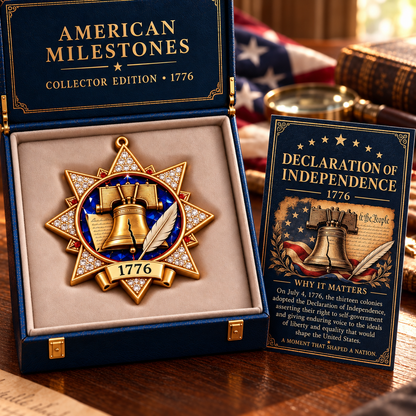 🦅A Nation in Twelve Moments Christmas Commemorative Ornament