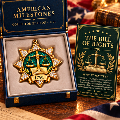 🦅A Nation in Twelve Moments Christmas Commemorative Ornament
