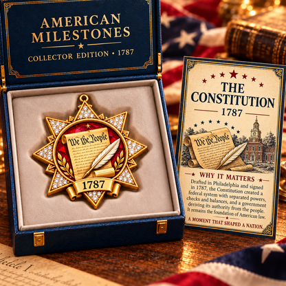 🦅A Nation in Twelve Moments Christmas Commemorative Ornament