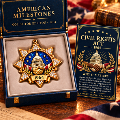 🦅A Nation in Twelve Moments Christmas Commemorative Ornament