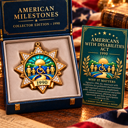 🦅A Nation in Twelve Moments Christmas Commemorative Ornament