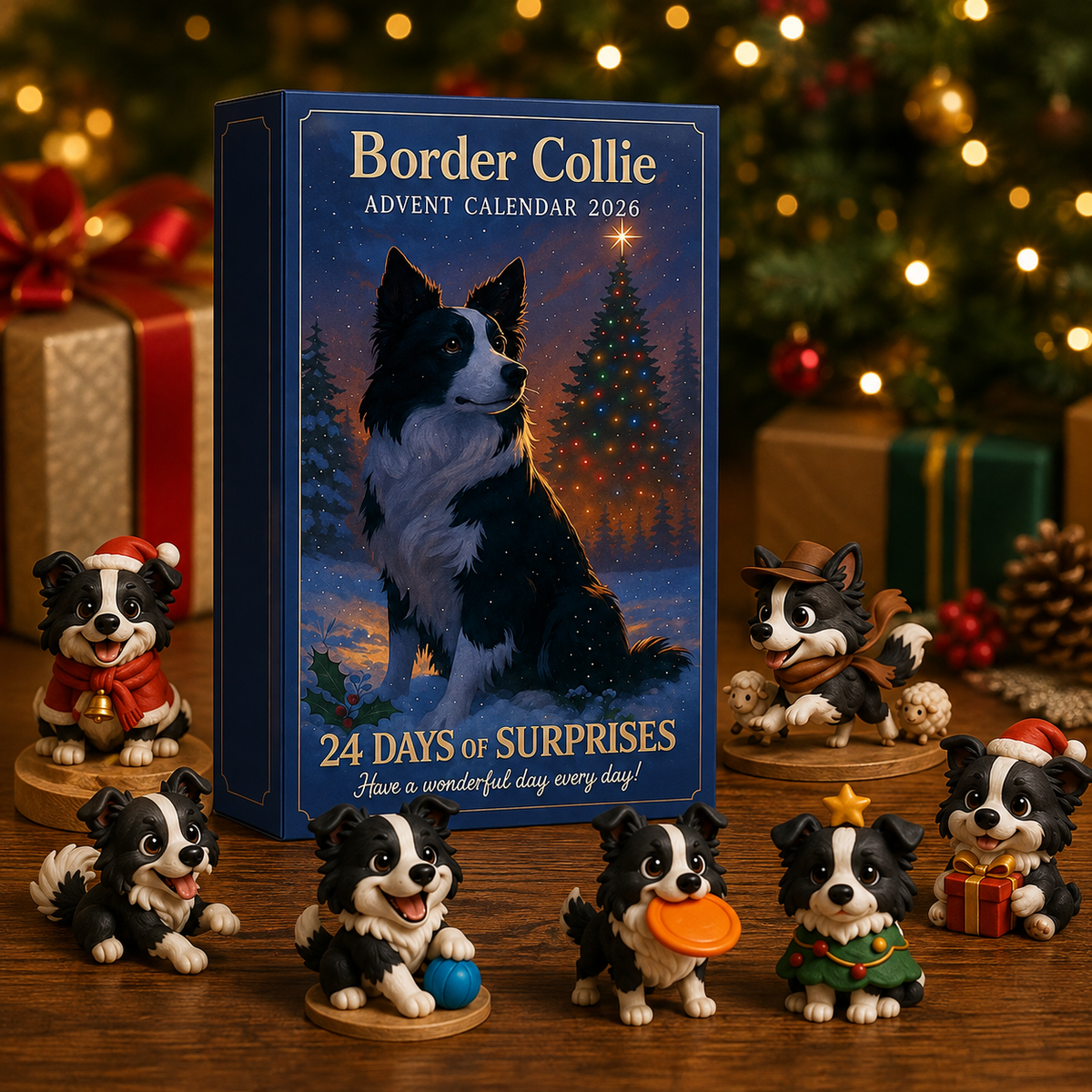 Full 24-character German Shepherd Advent Calendar collection