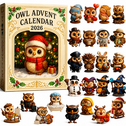 📆🦉Owl Advent Calendar 2026🎁 24 Gifts Inside!