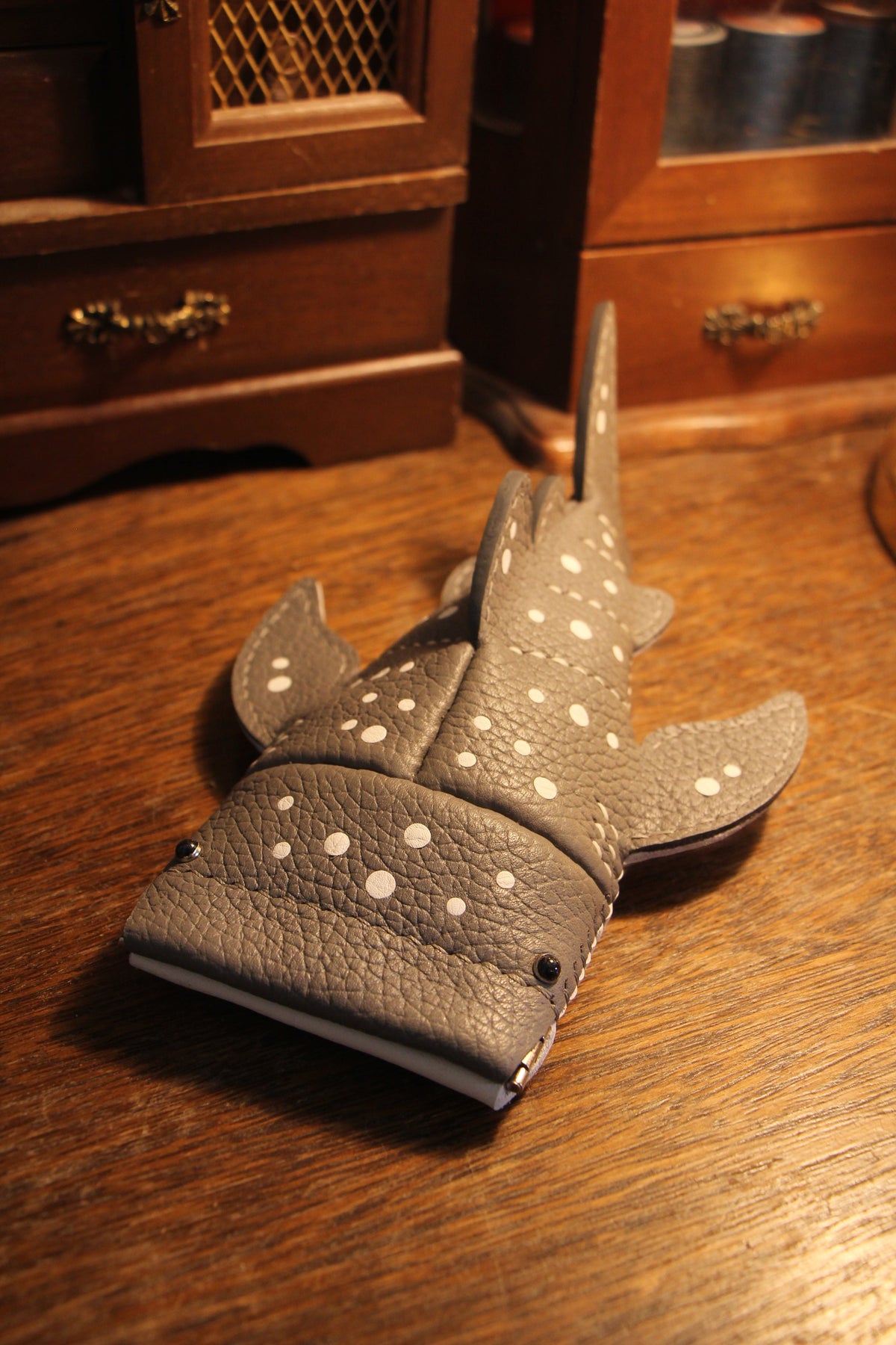 Junior Whale Shark Key Pouch & Card Holder