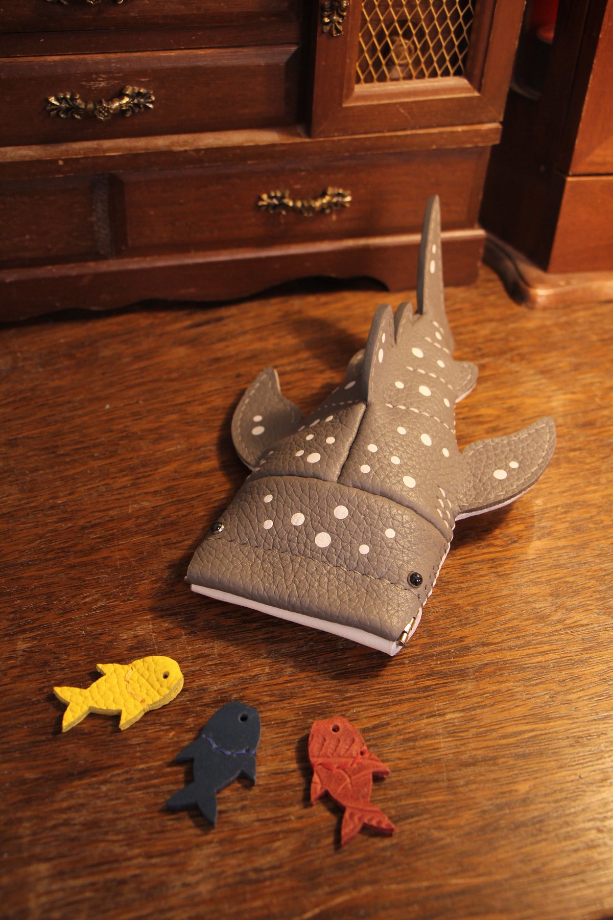 Junior Whale Shark Key Pouch & Card Holder