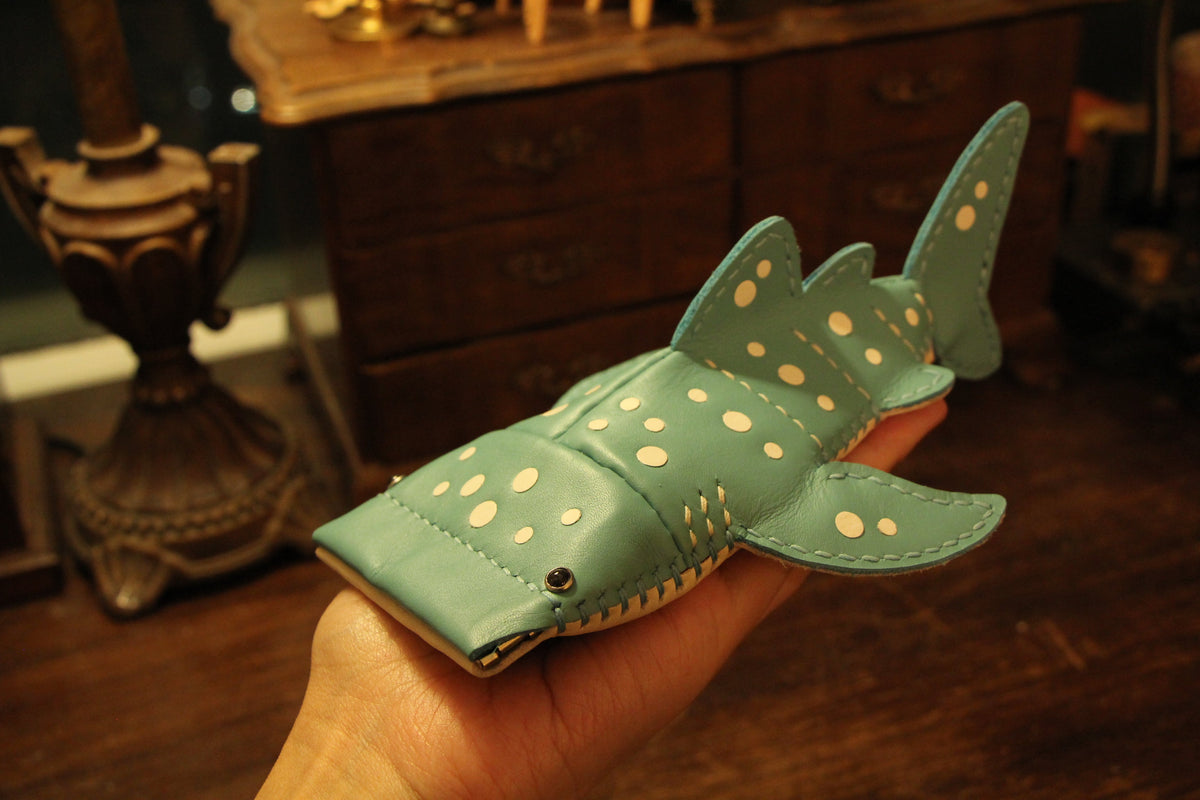Junior Whale Shark Key Pouch & Card Holder