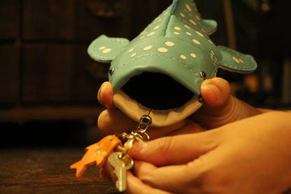 Junior Whale Shark Key Pouch & Card Holder