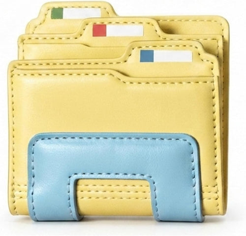 Personalized Folder Wallet Card Holder Document Organizer Travel Passport Business Case Slim Gift for Men Women (1-Pack)