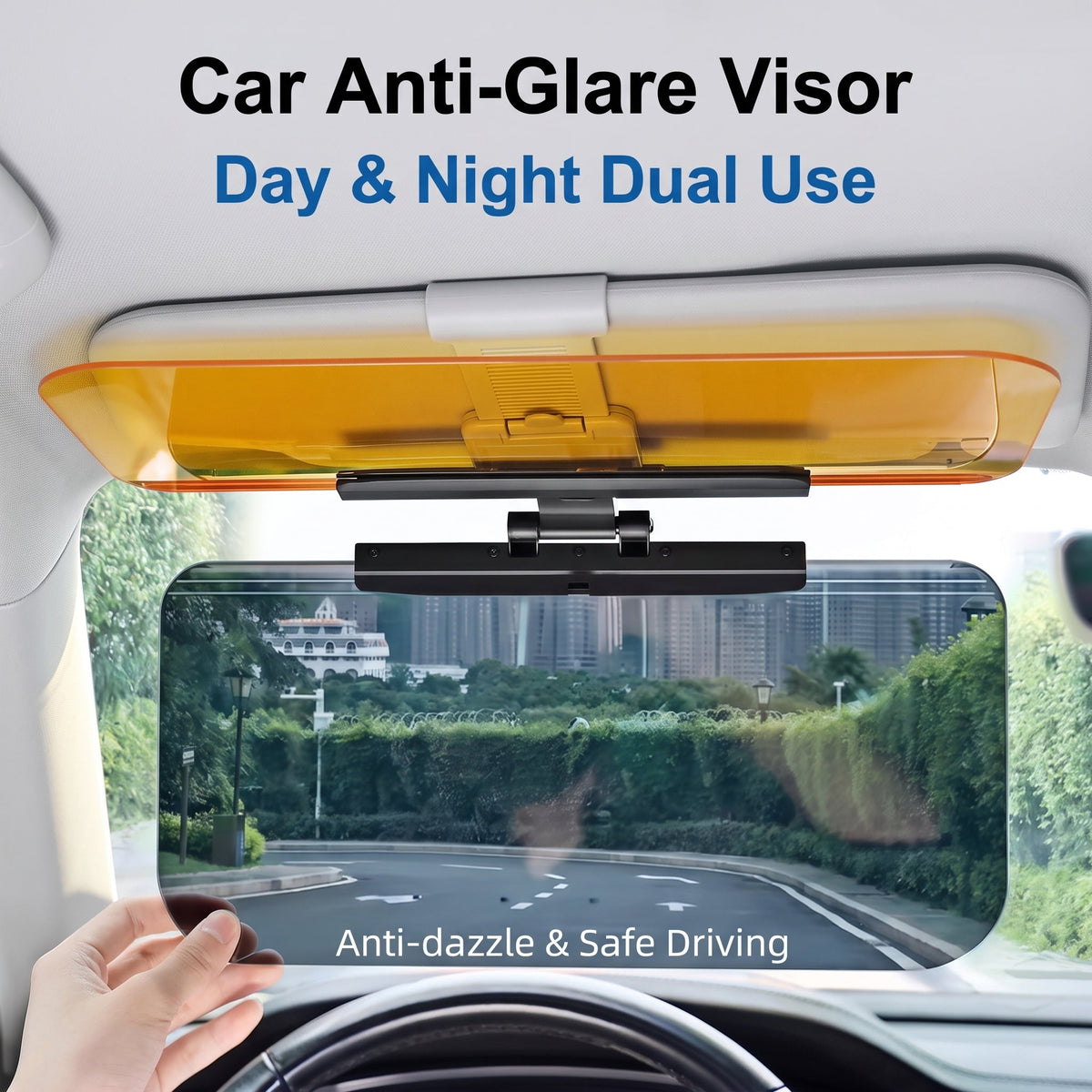 🔥Buy 1 Get 1 Free☀️Day And Night Driving Glasses Anti Glare Polarized Lenses For Bright Headlights And Sunlight