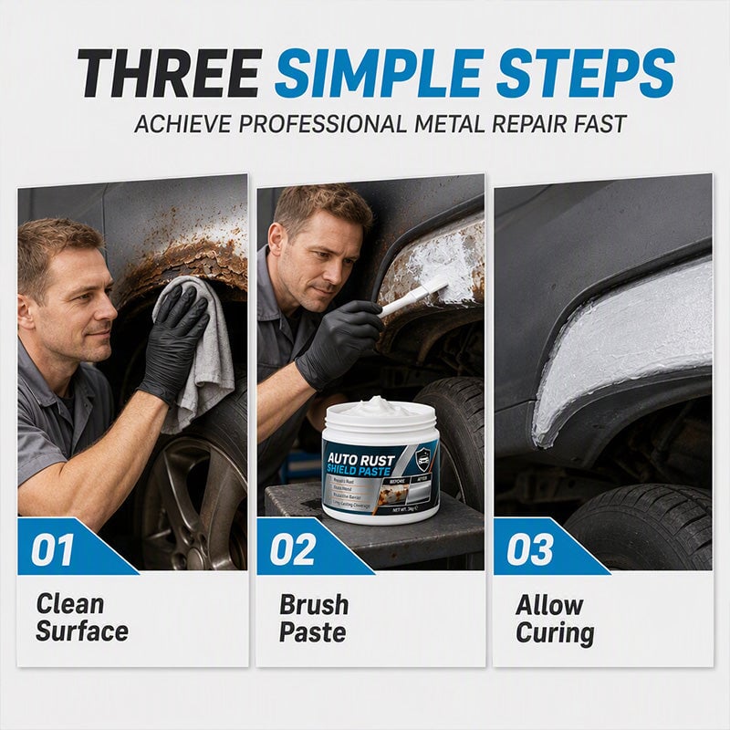 🚗Car Metal Rust Repair Paste