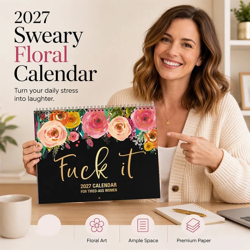 2027 Funny Swear Word 'Fuck It' Calendar