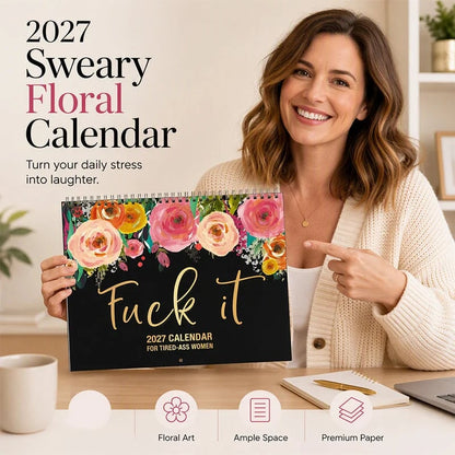 2027 Funny Swear Word 'Fuck It' Calendar