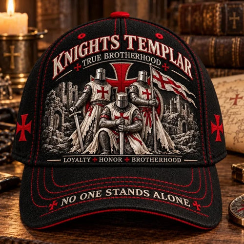 ⚔️ Knights Templar True Brotherhood Cap