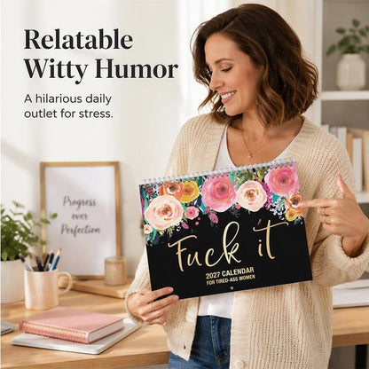 2027 Funny Swear Word 'Fuck It' Calendar