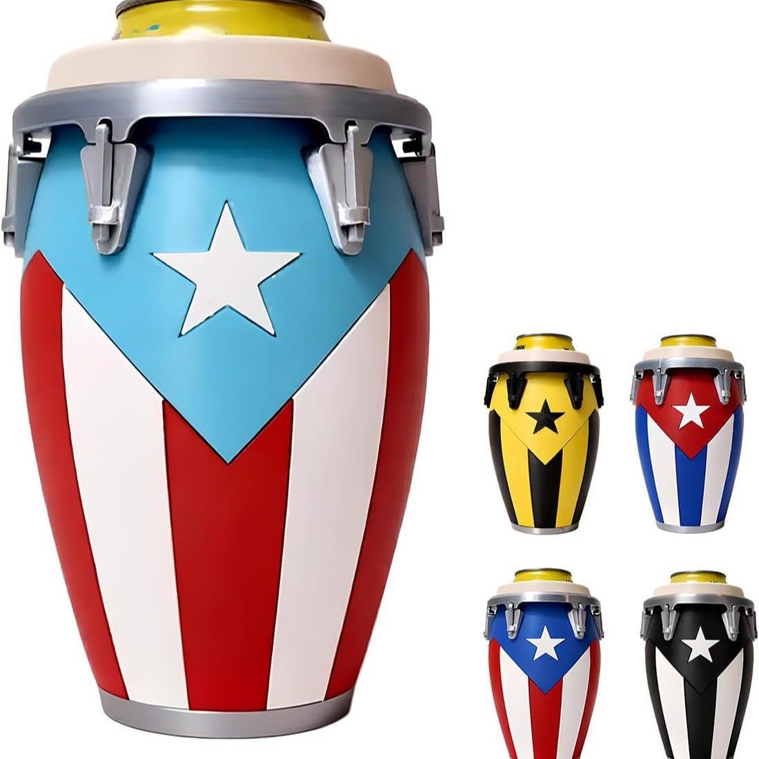 Conga Style Can Holder, 3D Printed 12oz Can Stand