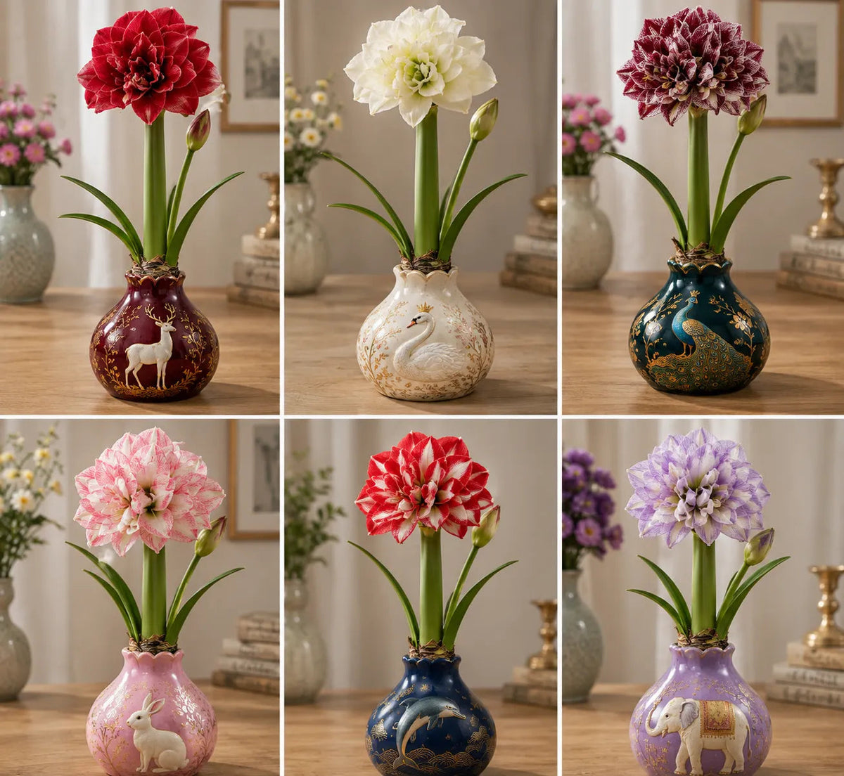 🔥 No Soil! No Water! Just Blooms! 🌺 Watch These Waxed Amaryllis Bulbs Come to Life!