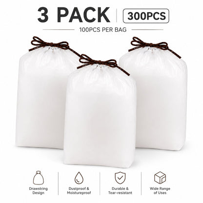 🔥 Hot Sale🔥 100PCS Disposable Stretch Food Covers for Bowls & Plates