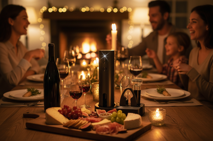 Rechargeable Electric Wine Opener – One-Touch Automatic Corkscrew