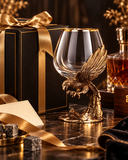 Wild at the Stem – Sculpted Brandy Glasses