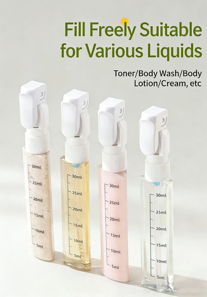 4 in 1 Travel Cosmetic Dispenser Bottle
